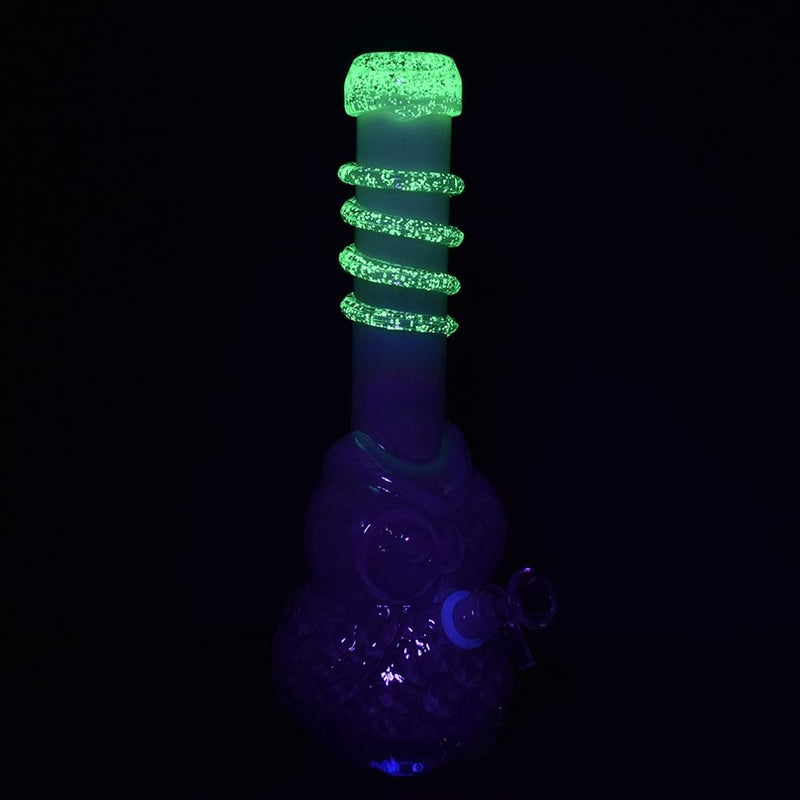 Pulsar Iridescent Owl Soft Glass Bong