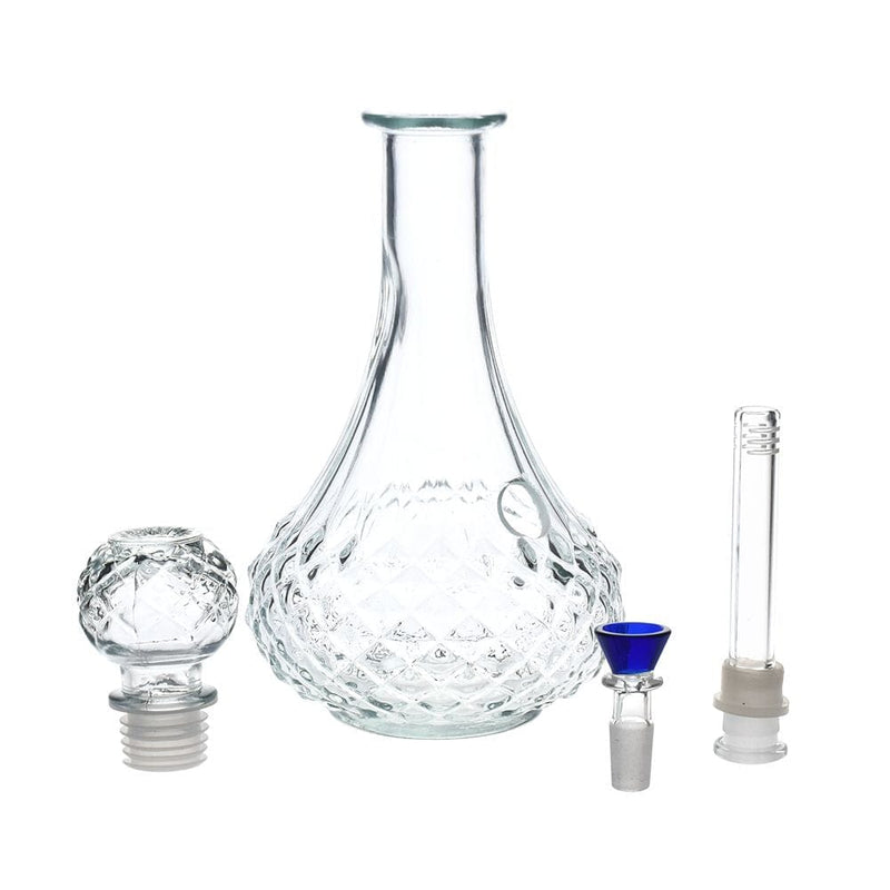 Pulsar Long Neck Vintage Crystal Decanter Bong