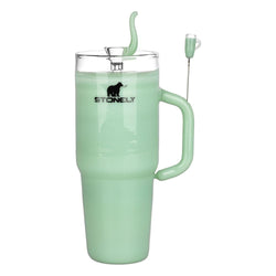 Pulsar Stonely Cup Glass Bong Green