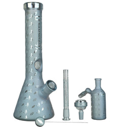 Pulsar x Grateful Dead Lightning Skellies Beaker Bong Set