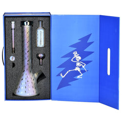 Pulsar x Grateful Dead Lightning Skellies Beaker Bong Set