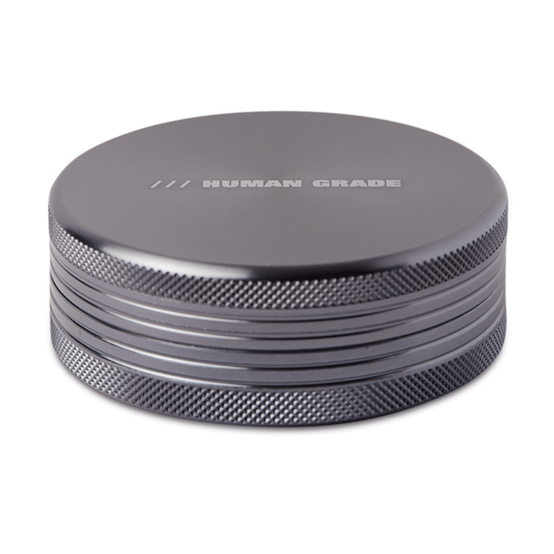 Human Grade 2.5" Classic 2-Piece Grinder Gunmetal