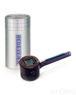 Red Eye Tek 4.5" Terminator Infinity Bowl Circle Hand Pipe Blue