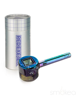 Red Eye Tek 4.5" Terminator Infinity Bowl Circle Hand Pipe Green