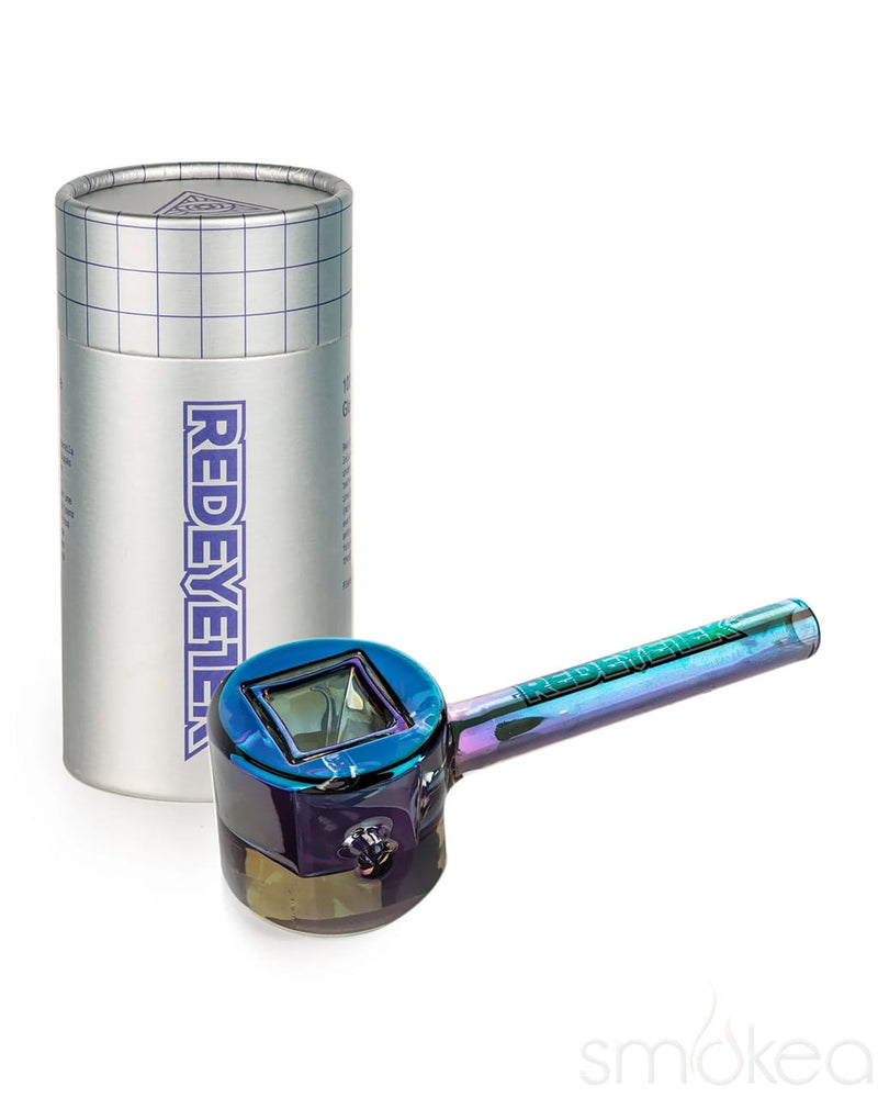 Red Eye Tek 4.5" Terminator Infinity Bowl Circle Hand Pipe Green