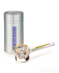 Red Eye Tek 4.5" Terminator Infinity Bowl Circle Hand Pipe Rainbow