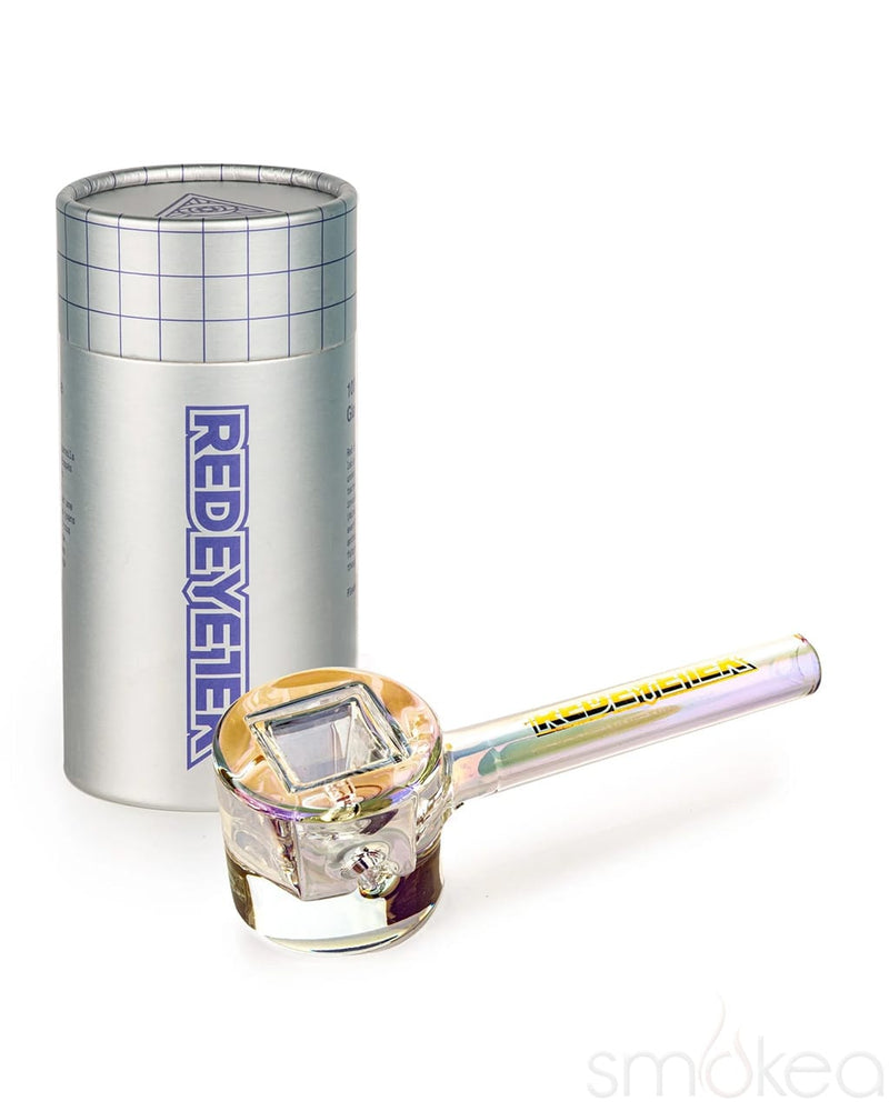 Red Eye Tek 4.5" Terminator Infinity Bowl Circle Hand Pipe Rainbow