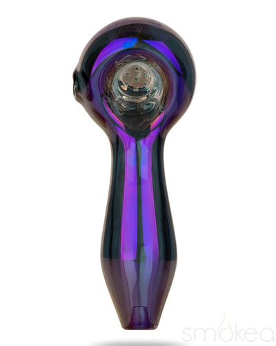 Red Eye Tek 4" Terminator Spoon Hand Pipe Blue