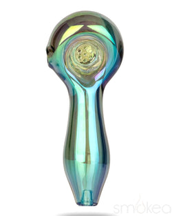 Red Eye Tek 4" Terminator Spoon Hand Pipe Green