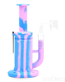 Ritual 8.5" Deluxe Silicone Sidecar Dab Rig Cotton Candy