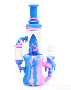 Ritual 8.5" Silicone Rocket Recycler Cotton Candy