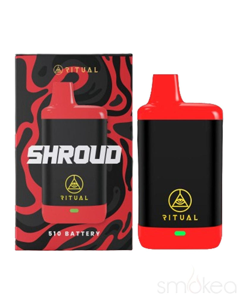 Ritual Shroud 510 Variable Voltage Battery Red