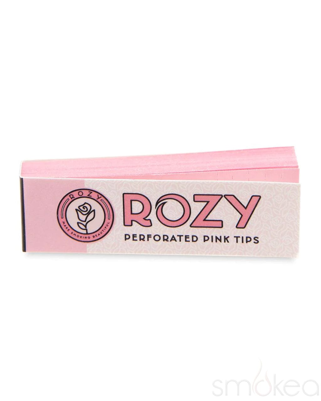 Rozy Pink Perforated Rolling Tips
