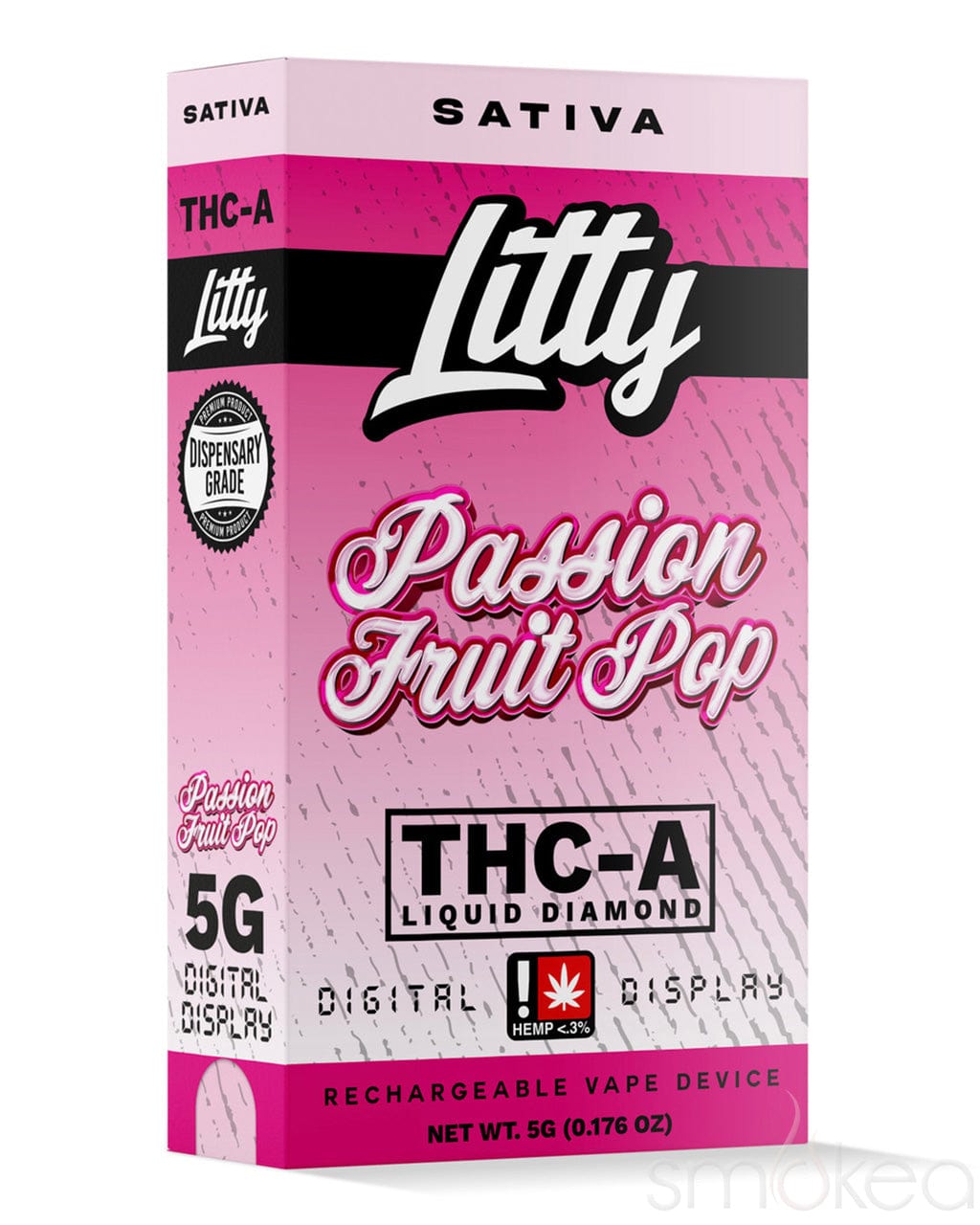 Litty 5g THCA Signature Blend Vape - Passion Fruit Pop Litty 5g THCA Signature Blend Vape - Passion Fruit Pop