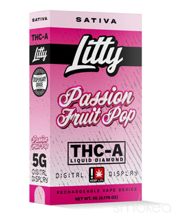 Litty 5g THCA Signature Blend Vape - Passion Fruit Pop Litty 5g THCA Signature Blend Vape - Passion Fruit Pop