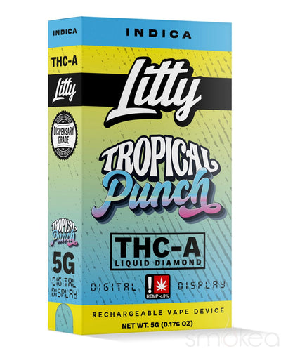 Runtz x Litty 5g THCA Signature Blend Vape - Tropical Punch