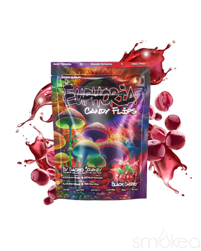 Sacred Journey Euphoria Candy Flips Gummies - Black Cherry