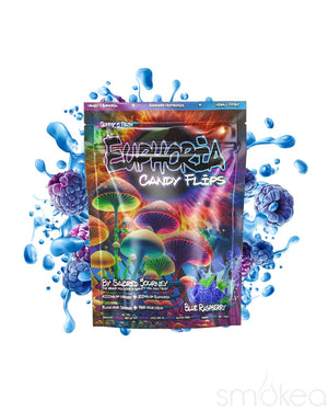 Sacred Journey Euphoria Candy Flips Gummies - Blue Raspberry