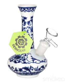 SeshGear Chinese Oval Vase Ceramic Bong