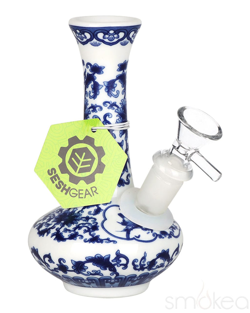 SeshGear Chinese Oval Vase Ceramic Bong