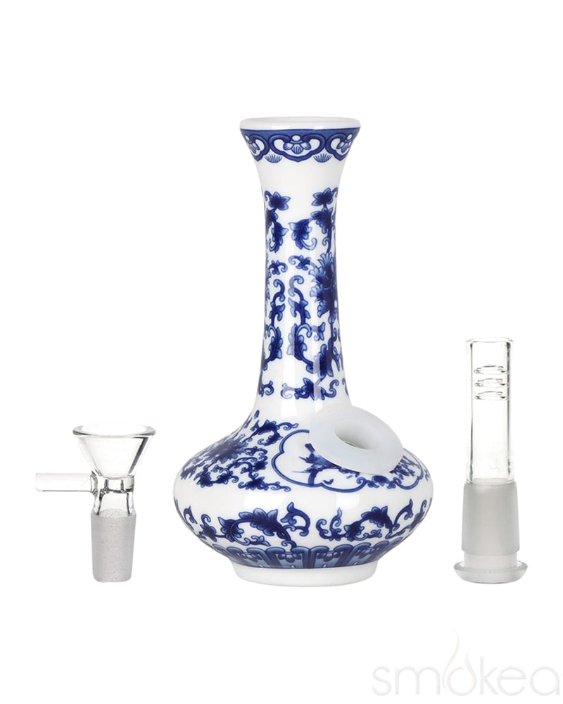 SeshGear Chinese Oval Vase Ceramic Bong
