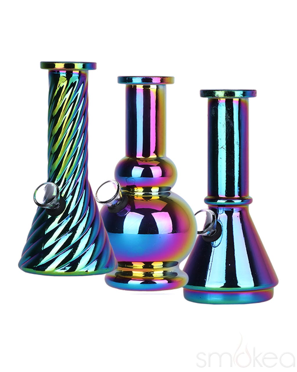 SeshGear Electroplated Mini Glass Bong