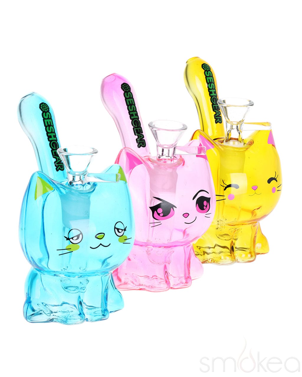 SeshGear Kitty Cat Glass Bong