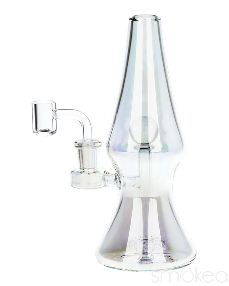 SeshGear Lava Lamp Electroplated Ombre Glass Dab Rig