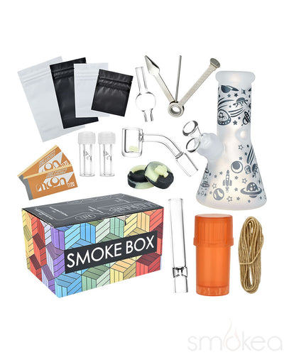 Smoke Box Water Pipe and Smoking Kit
