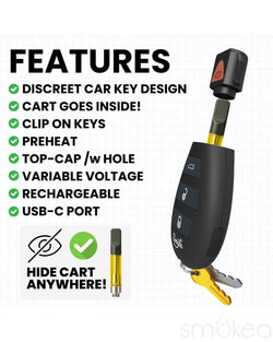 Smyle Labs Penjamin Key Fob Vape Cart Battery Smyle Labs Penjamin Key Fob Vape Cart Battery