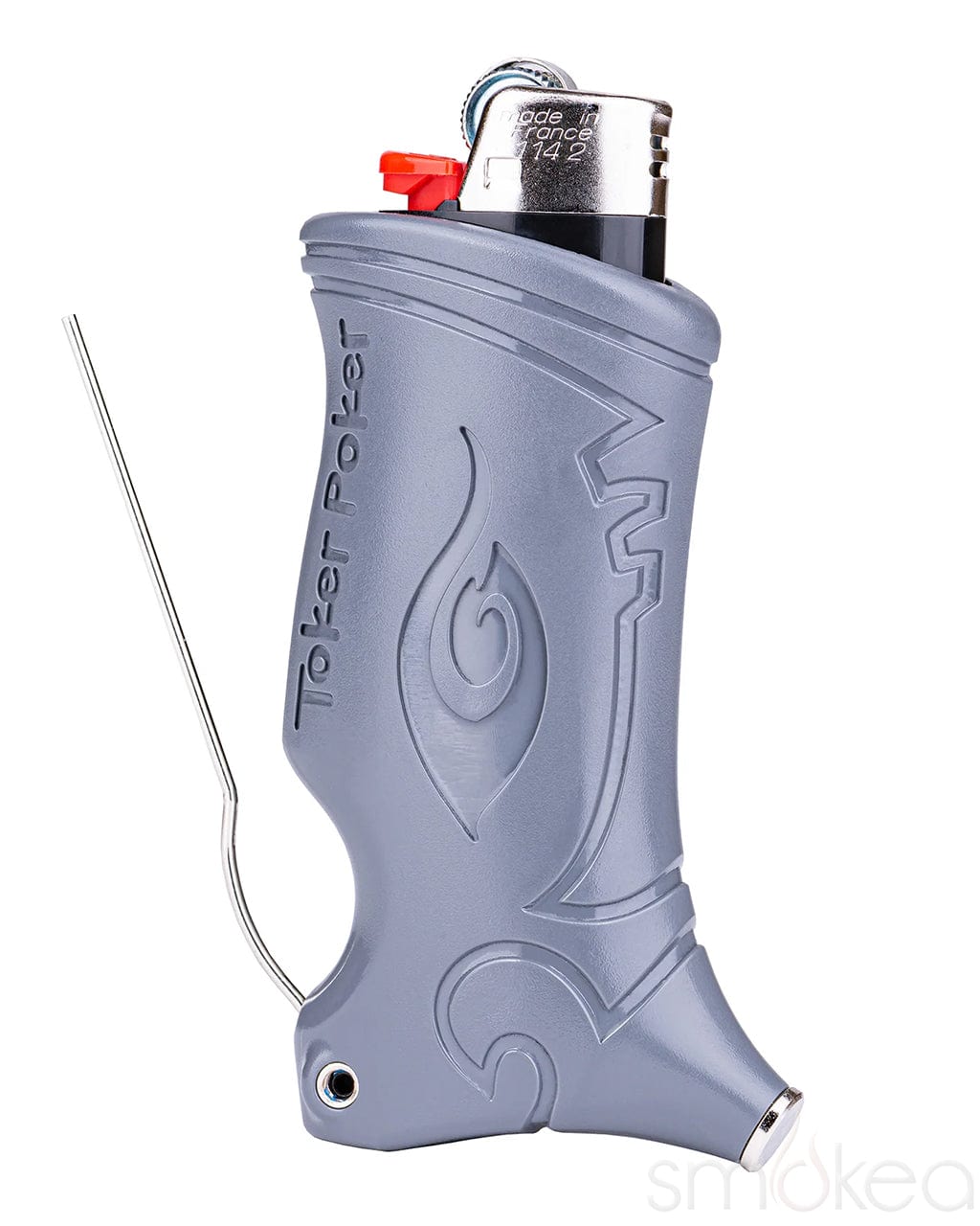 Toker Poker All-Inclusive Smoking Tool Gray