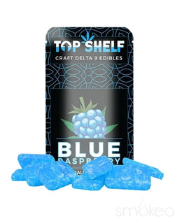 Top Shelf Hemp 150mg Delta 9 Edibles - Blue Raspberry