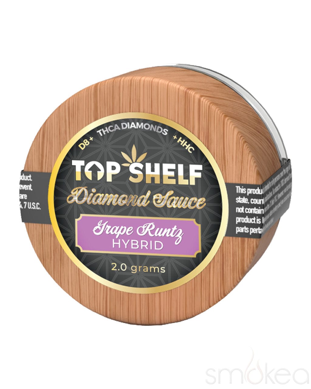 Top Shelf Hemp 2g THCA Diamond Sauce - Grape Runtz