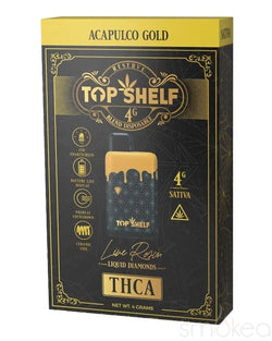 Top Shelf Hemp 4g THCA Live Resin Vape - Acapulco Gold