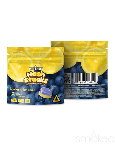 Top Shelf Hemp Hash Stacks Gummies - Blueberry Lemonade 2 Pack