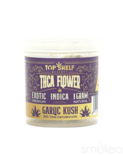 Top Shelf Hemp Premium Exotic THCA Flower - Garlic Kush 1g