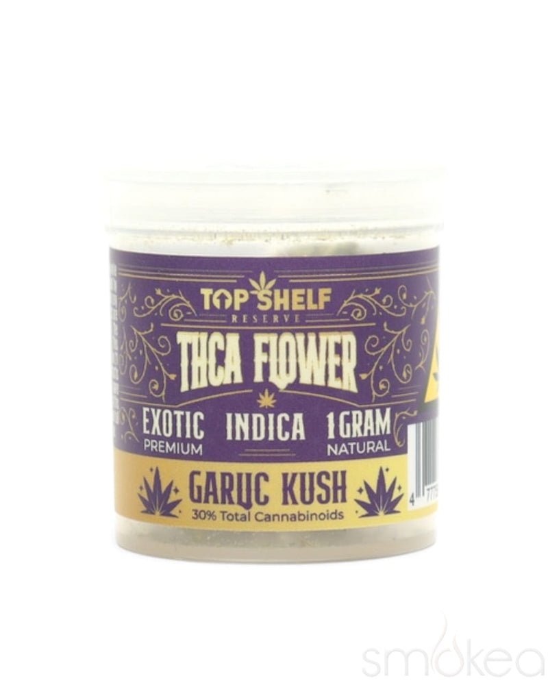 Top Shelf Hemp Premium Exotic THCA Flower - Garlic Kush 1g