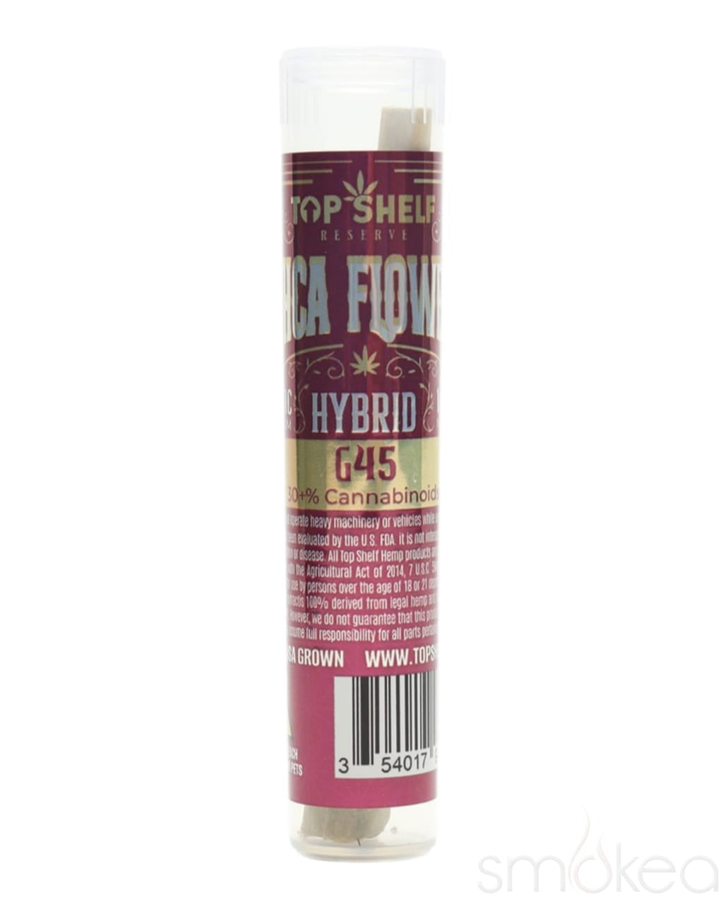 Top Shelf Hemp Premium Exotic THCA Pre-Roll - G45