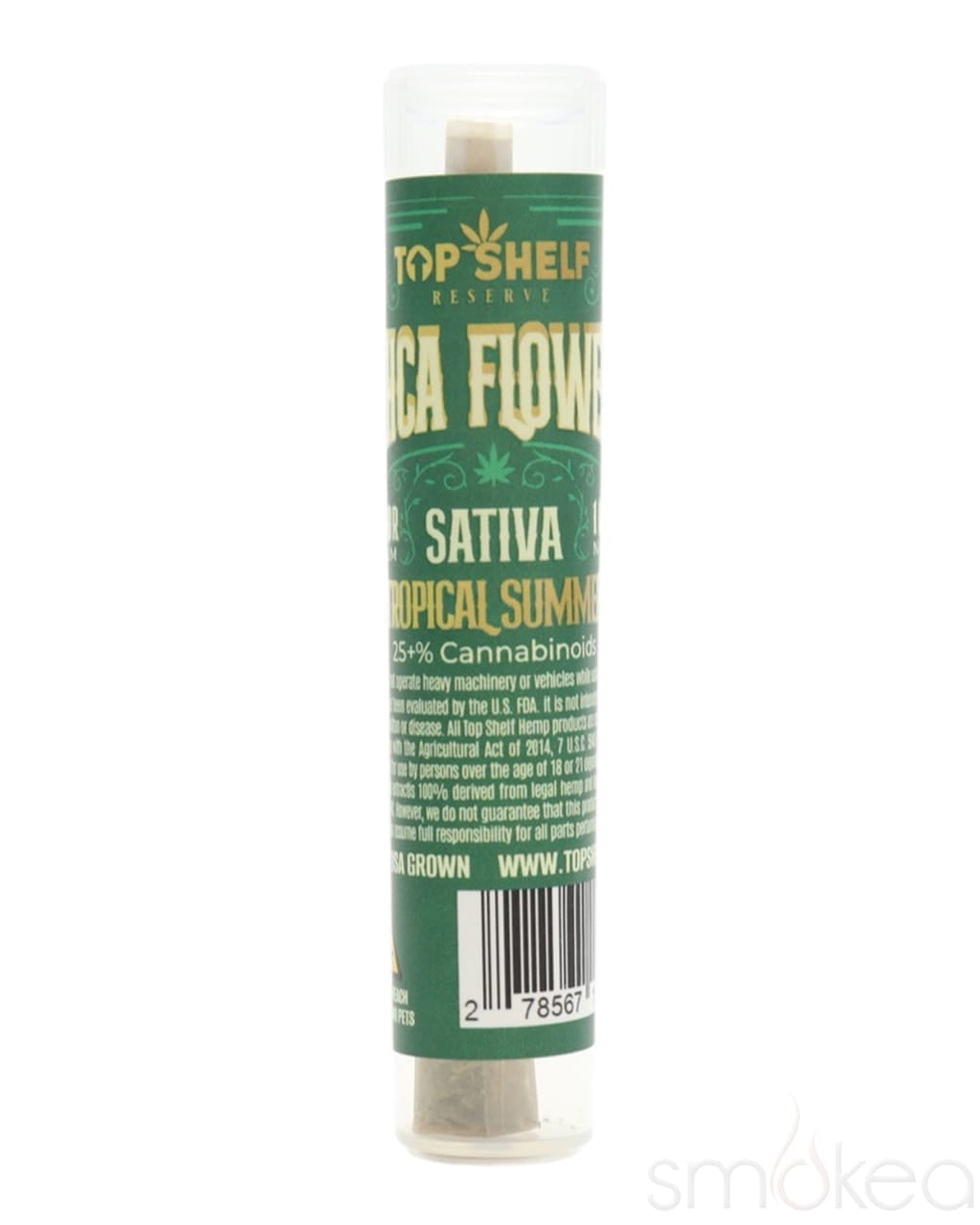 Top Shelf Hemp Premium Indoor THCA Pre-Roll - Tropical Summer