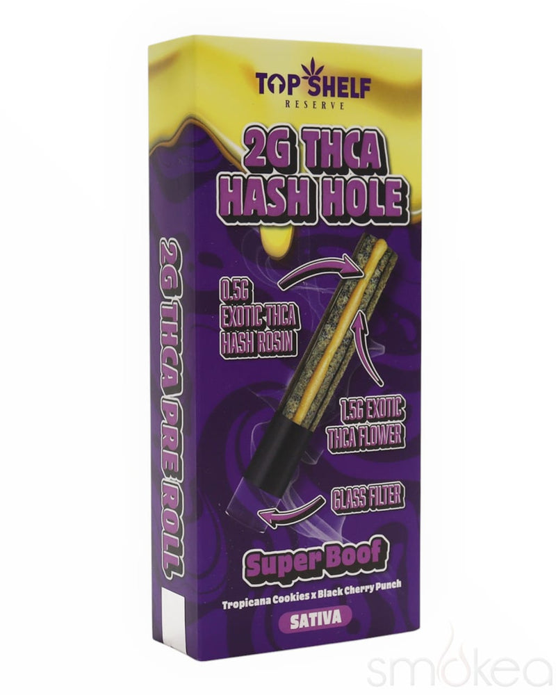 Top Shelf Hemp THCA Hash Hole Pre-Roll - Super Boof