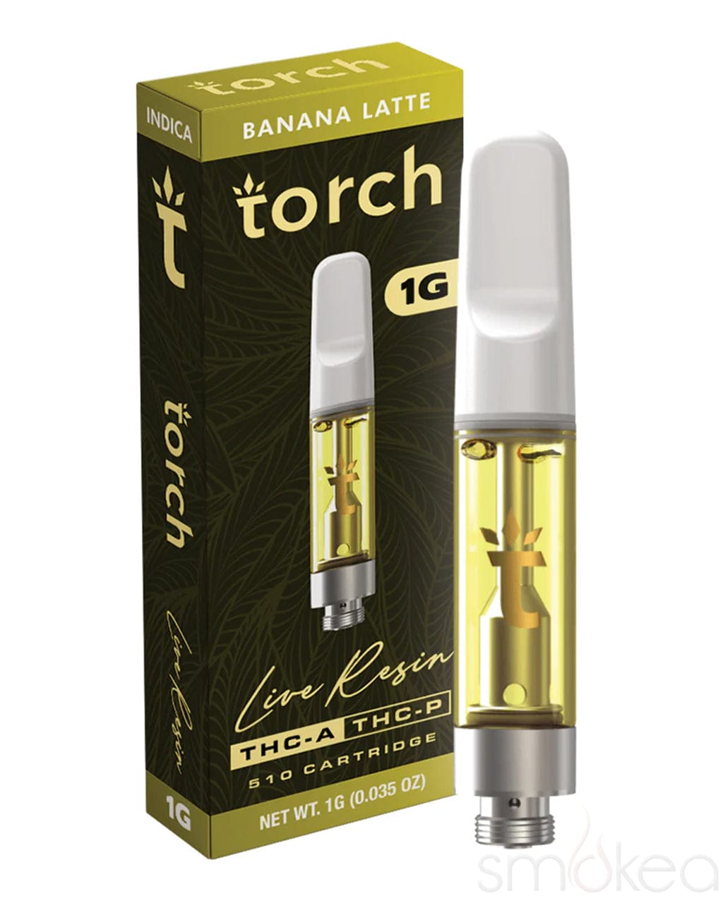 Torch 1g THCA Live Resin Blend Cartridge - Banana Latte
