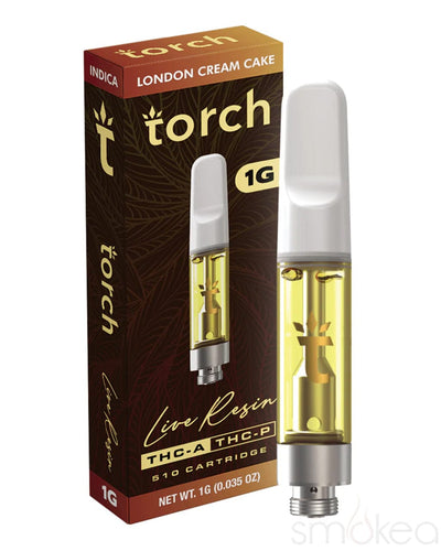 Torch 1g THCA Live Resin Blend Cartridge - London Cream Cake