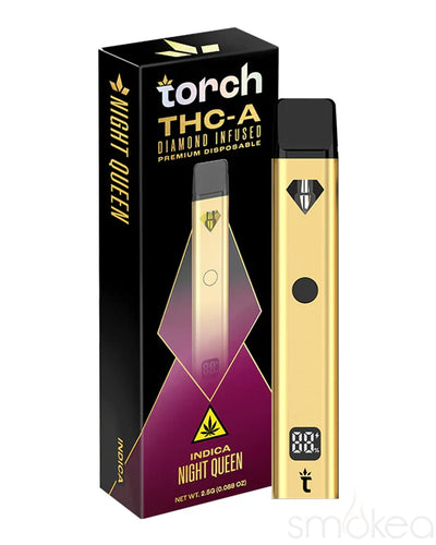 Torch 2.5g THCA Diamond Infused Vape - Night Queen