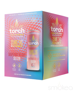 Torch 25mg High Potency THC Seltzer - Grapefruit Delight