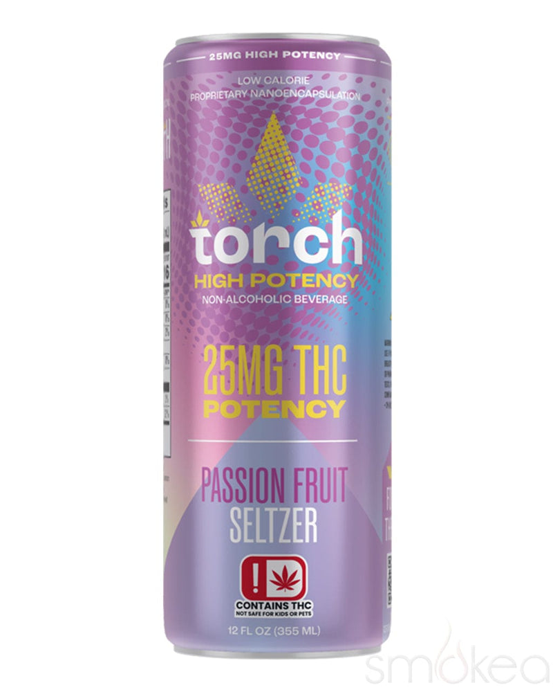 Torch 25mg High Potency THC Seltzer - Passion Fruit
