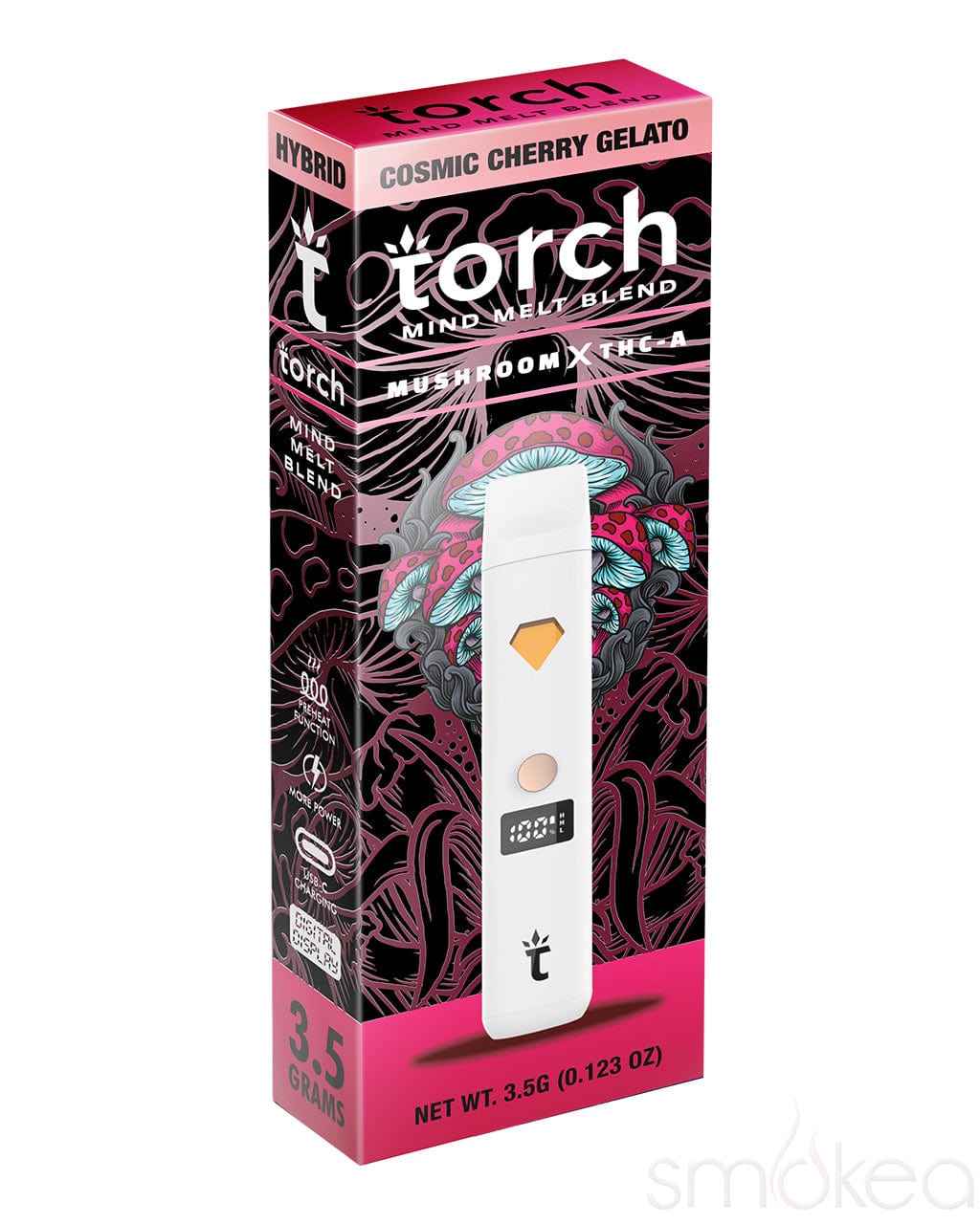 Torch 3.5g Mind Melt Blend Disposable Vape - Cosmic Cherry Gelato Torch 3.5g Mind Melt Blend Disposable Vape - Cosmic Cherry Gelato