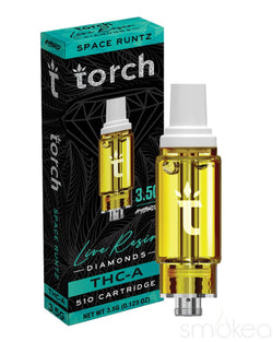 Torch 3.5g THCA Live Resin Diamonds Cartridge - Space Runtz