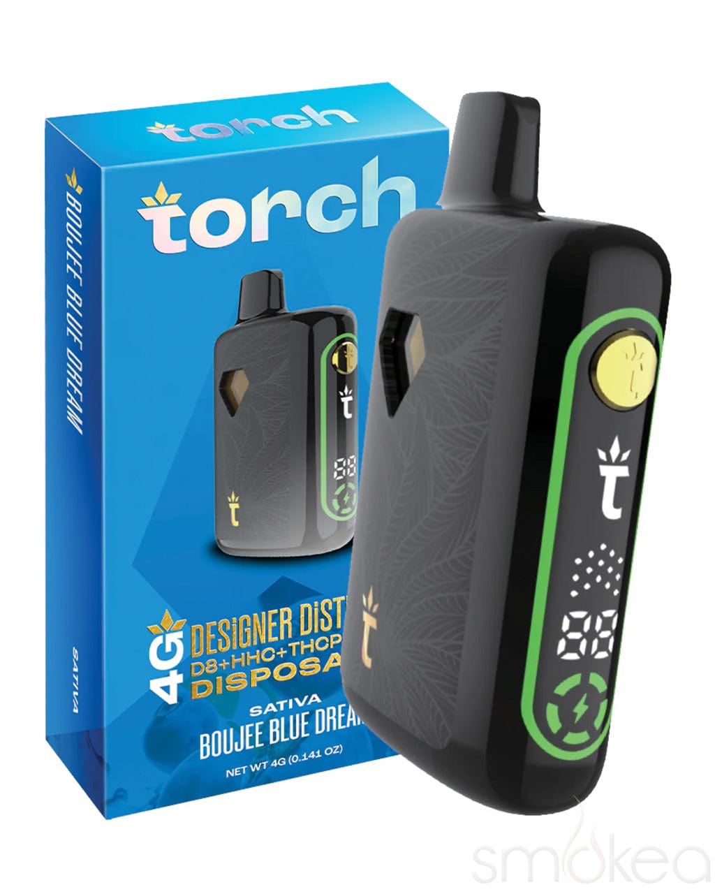 Torch 4g Designer Distillate Vape - Boujee Blue Dream