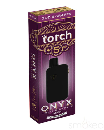 Torch 5g Onyx THCA Liquid Diamonds Vape - God's Grapes