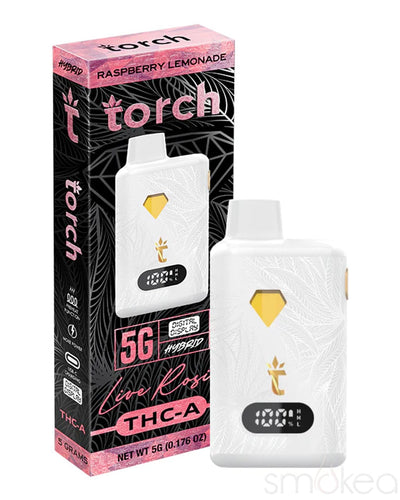 Torch 5g THCA Live Rosin Disposable Vape - Raspberry Lemonade